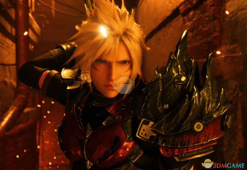 《最终幻想7：重制版》克劳德的怪猎斩龙套装MOD