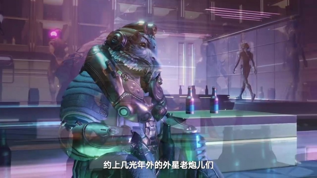 腾讯《硅基宇宙》新实机PV 属于你的星际理想国