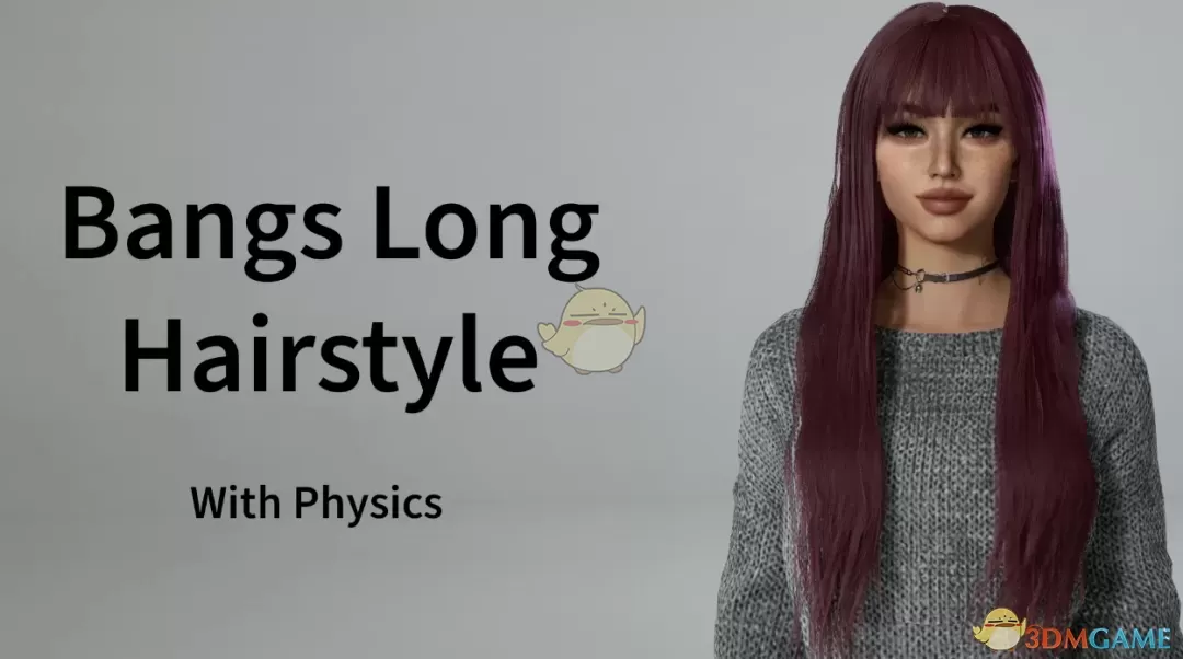 《InZOI》刘海长发MOD