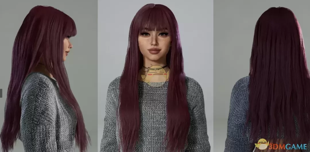 《InZOI》刘海长发MOD