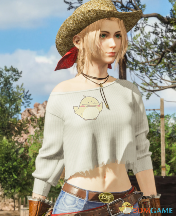 《最终幻想7：重生》爱丽丝的西部牛仔套装MOD