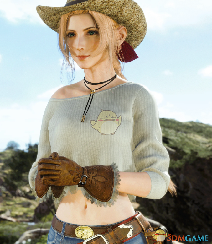 《最终幻想7：重生》爱丽丝的西部牛仔套装MOD