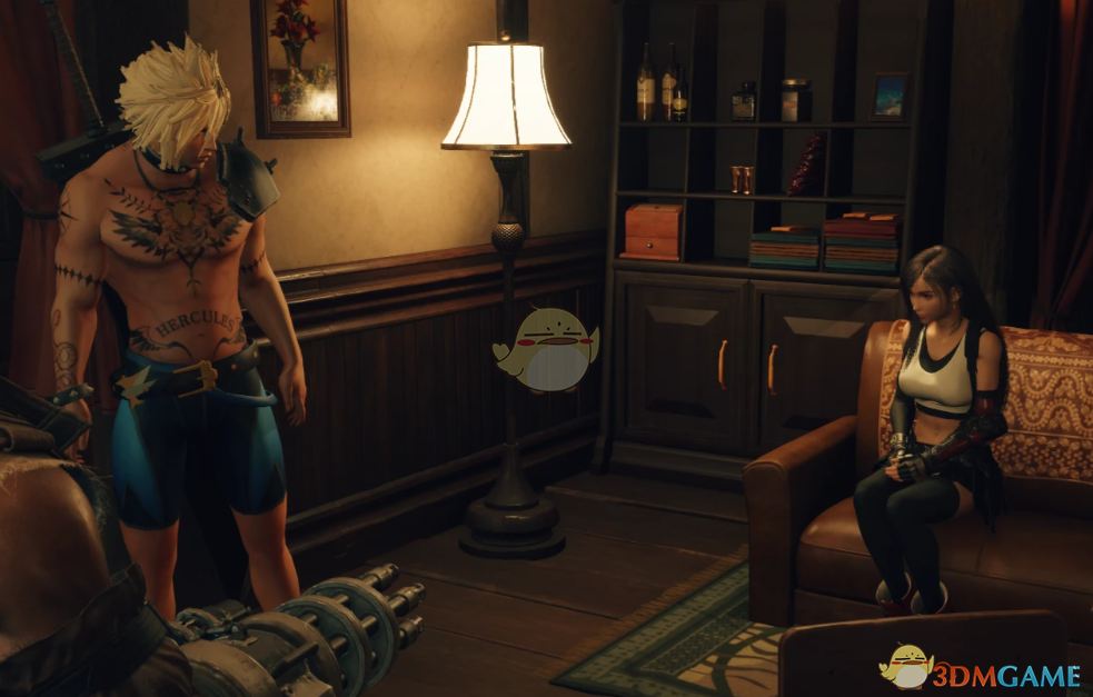 《最终幻想7：重生》克劳德的大力神装束MOD