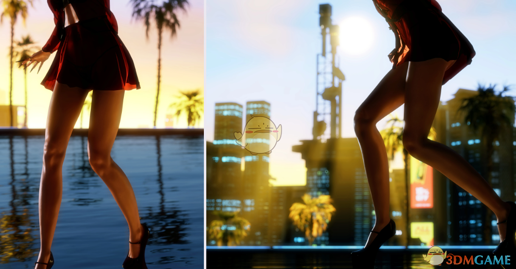 《赛博朋克2077》LA高跟鞋MOD