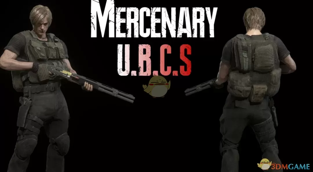 《生化危机4：重制版》里昂的雇佣兵战术背心MOD