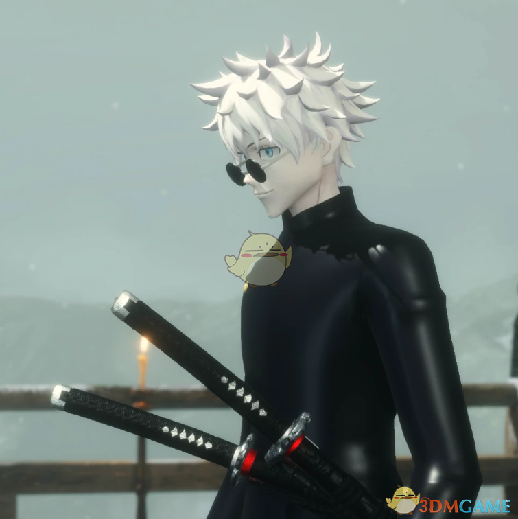 《只狼：影逝二度》咒术回战五条悟替换狼模型MOD