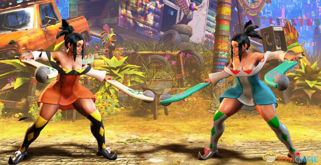 《街头霸王6》莉莉的骷髅少女赛瑞贝拉服装MOD