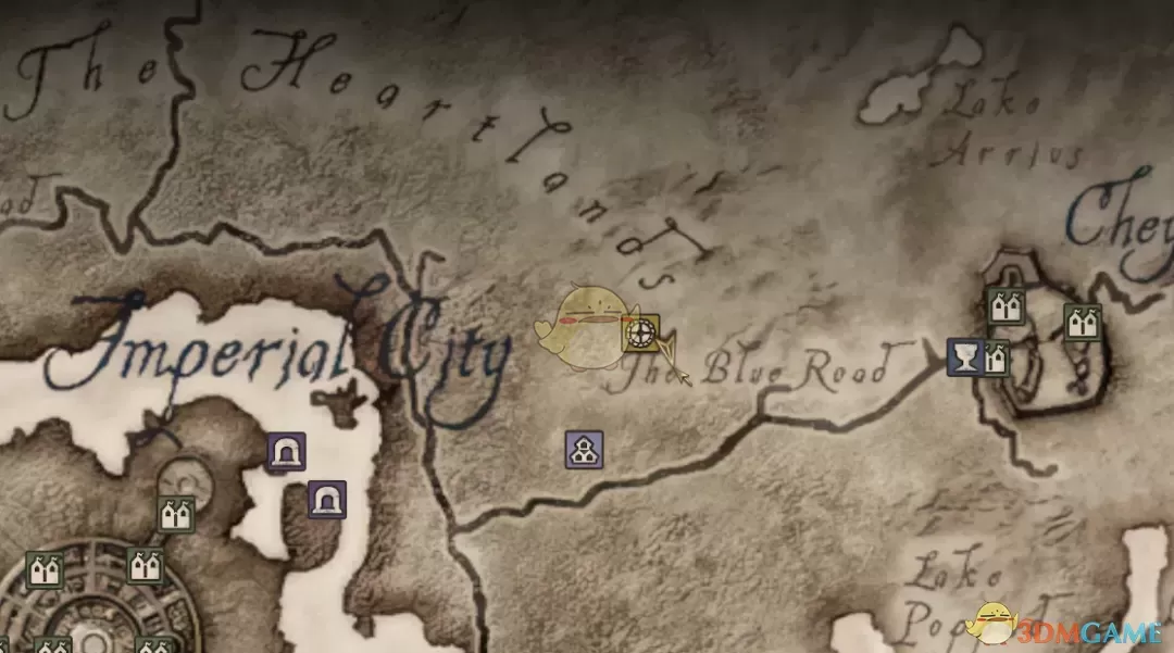 《上古卷轴4：湮灭重制版》4K高清世界地图MOD