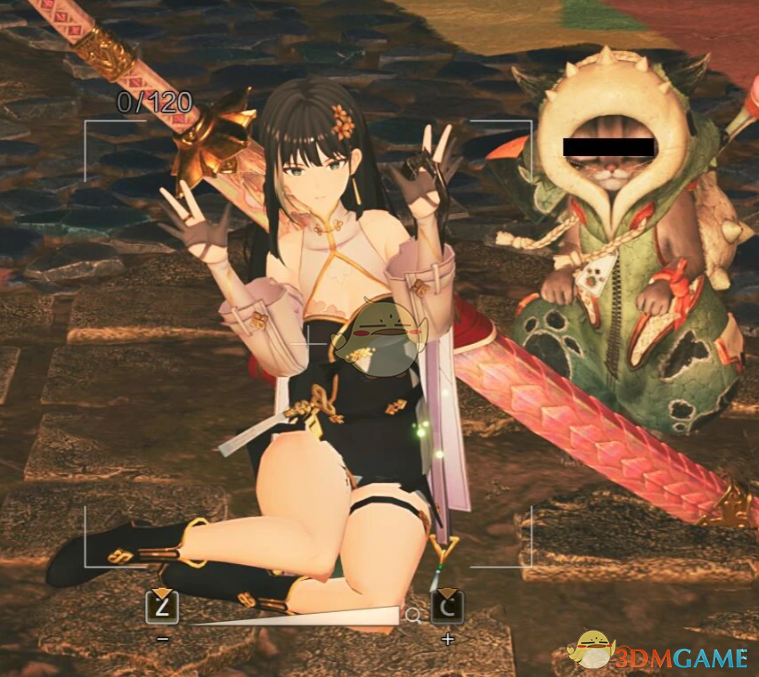 《怪物猎人：荒野》鸣潮白芷外观MOD