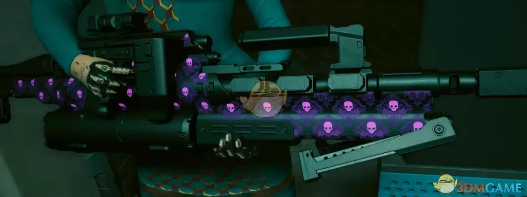 《赛博朋克2077》标志性科技轻机枪MOD