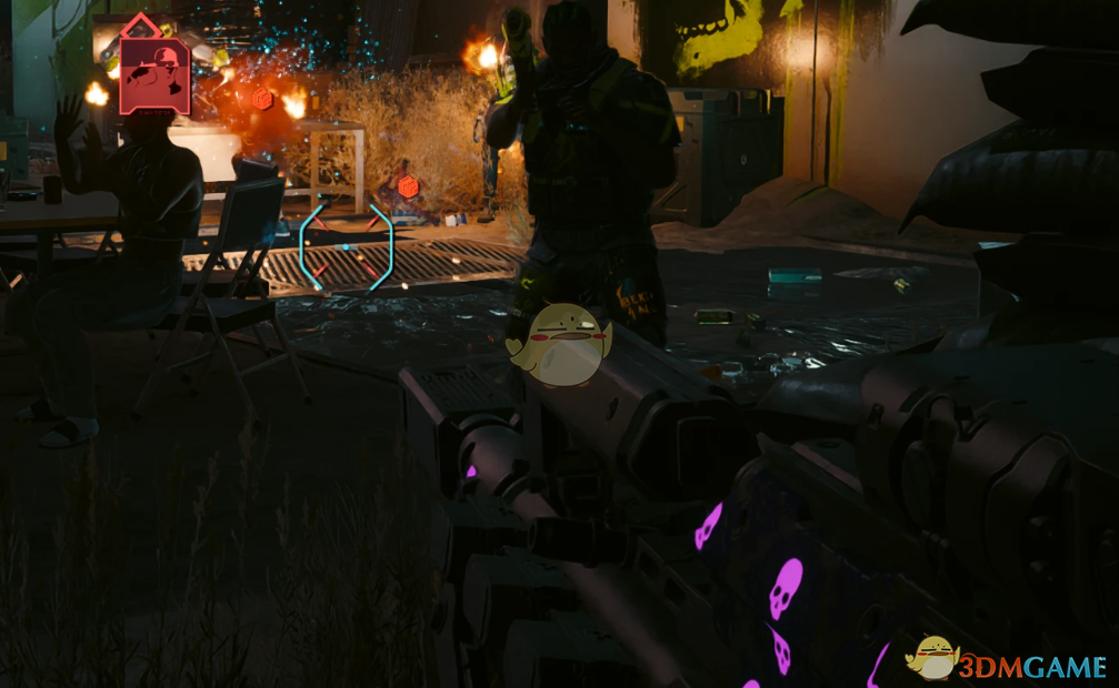 《赛博朋克2077》标志性科技轻机枪MOD