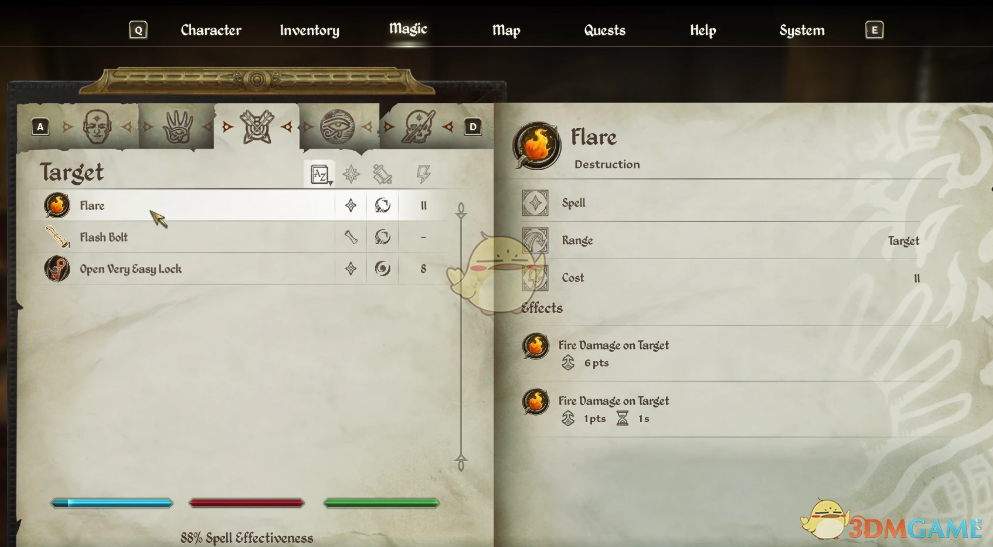 《上古卷轴4：湮灭重制版》独特的元素法术MOD