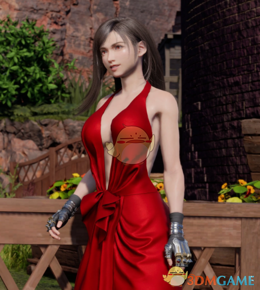 《最终幻想7：重生》蒂法的酒红舞会礼裙MOD