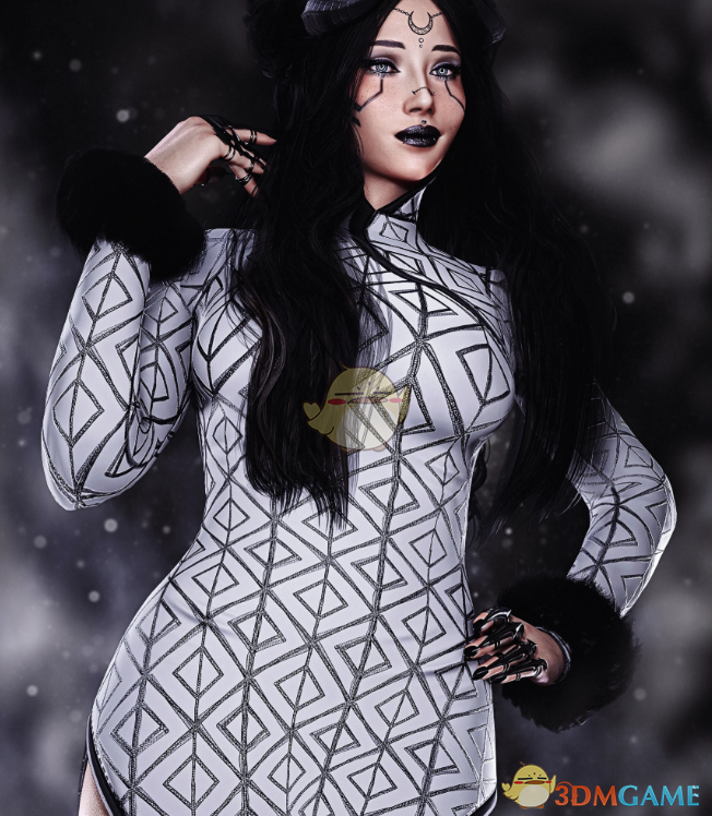 《赛博朋克2077》皇家连衣裙MOD