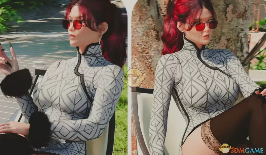 《赛博朋克2077》皇家连衣裙MOD