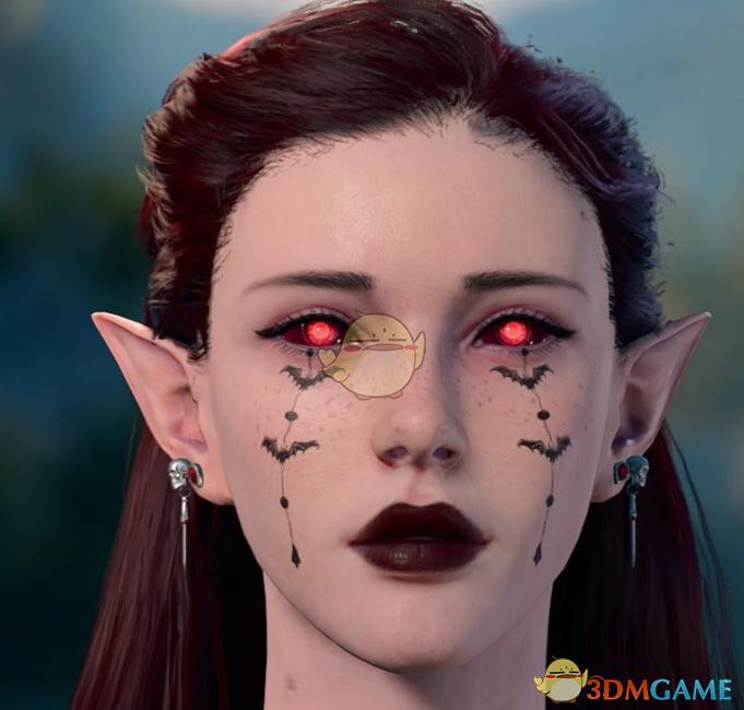 《博德之门3》血族蝙蝠纹身MOD