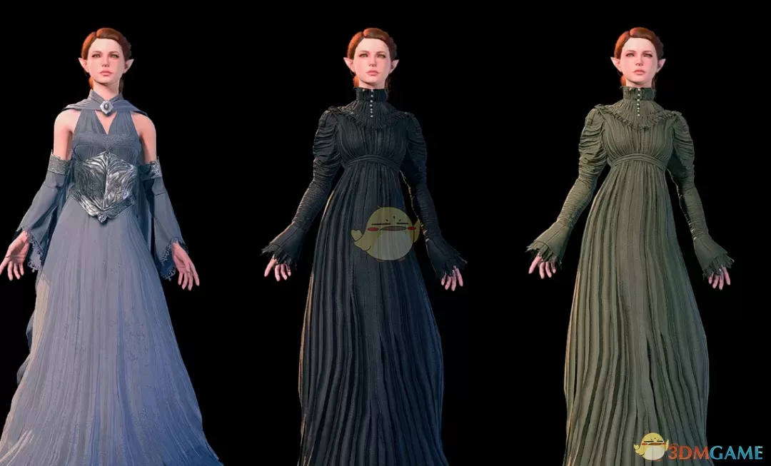 《博德之门3》可爱的连衣裙MOD