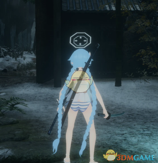 《只狼：影逝二度》蔚蓝档案和乐千世替换狼模型MOD