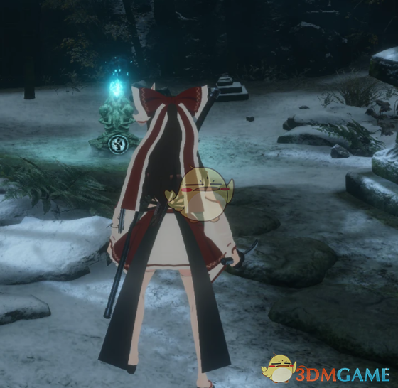 《只狼：影逝二度》东方Project博丽灵梦替换狼模型MOD