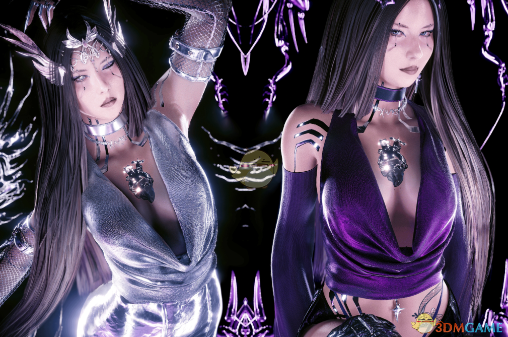 《赛博朋克2077》优雅性感上衣MOD