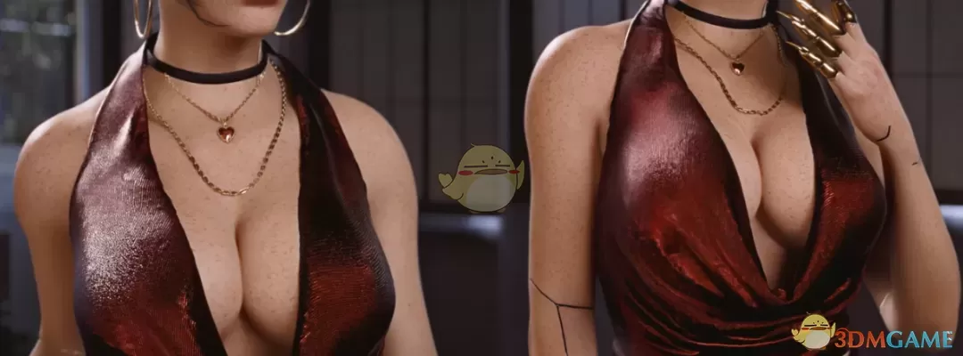 《赛博朋克2077》优雅性感上衣MOD