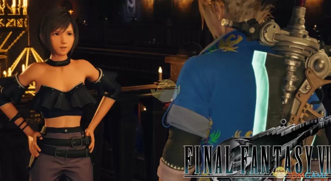 《最终幻想7：重生》尤菲的噬血代码紫色套装MOD