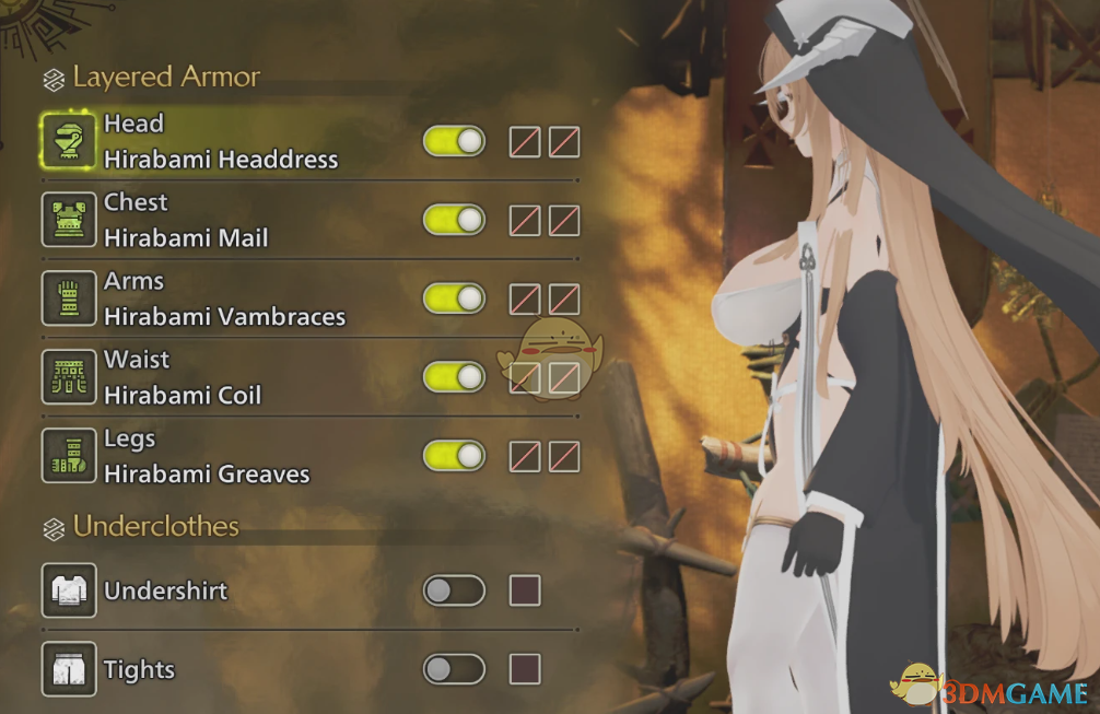 《怪物猎人：荒野》碧蓝航线怨仇外观MOD