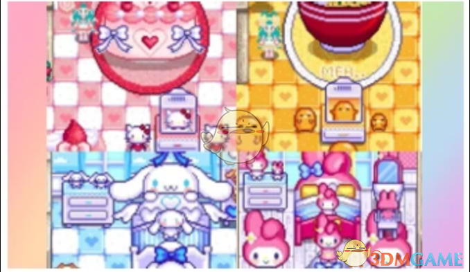 《星露谷物语》三丽鸥主题家具包MOD