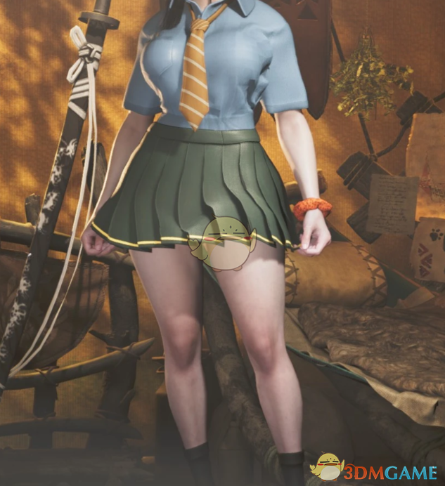 《怪物猎人：荒野》性感第一后裔校服MOD