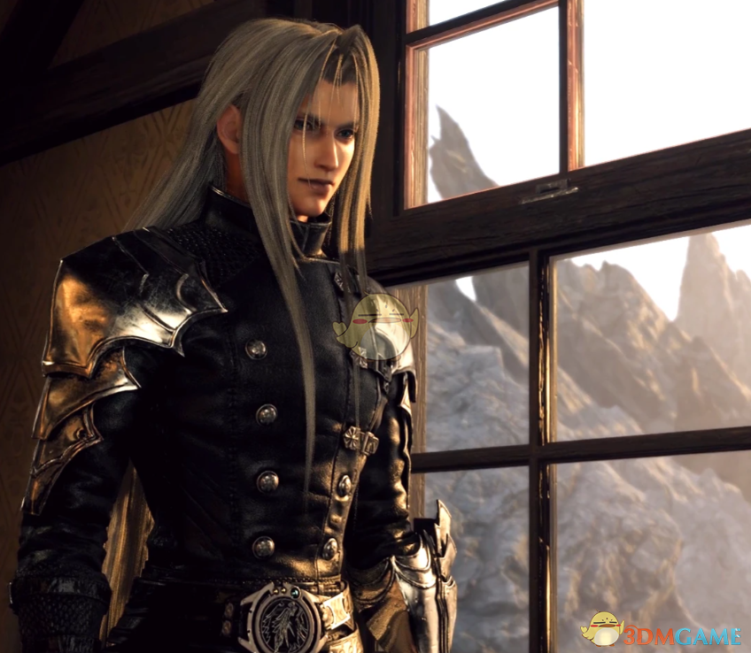 《最终幻想7：重生》萨菲罗斯的夜行者套装MOD