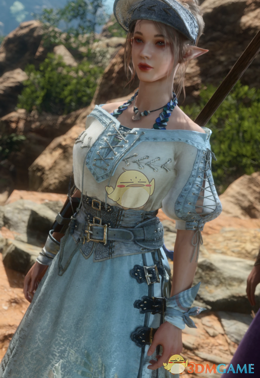 《博德之门3》怪物猎人荒野文职服装MOD