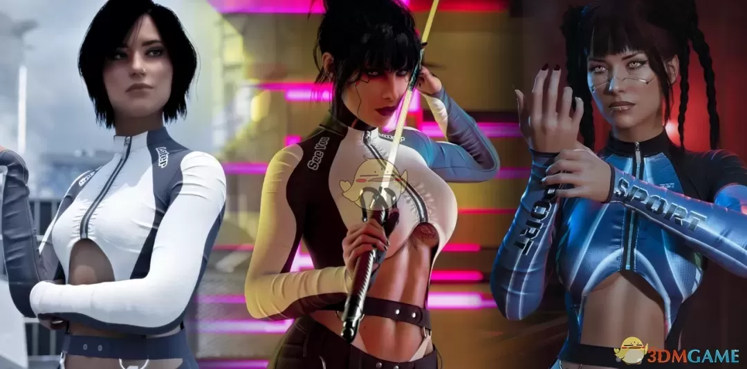 《赛博朋克2077》休闲露脐装MOD