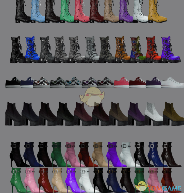 《赛博朋克2077》夏季鞋包MOD