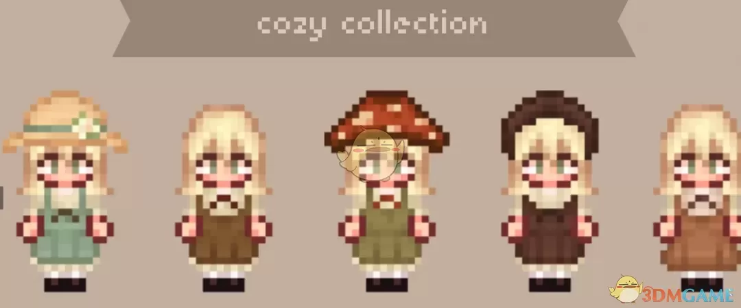 《星露谷物语》舒适乡村连衣裙MOD