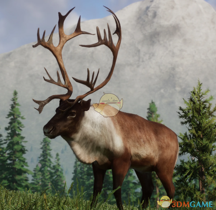 《动物园之星》新物种北美林地驯鹿MOD