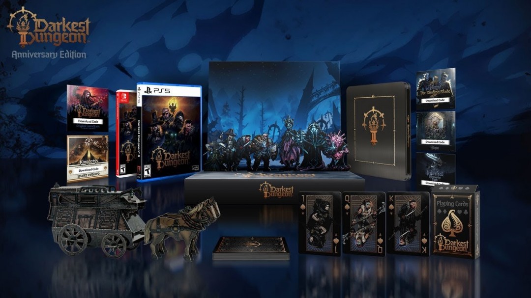 限量预售!《暗黑地牢2》推出实体周年纪念版