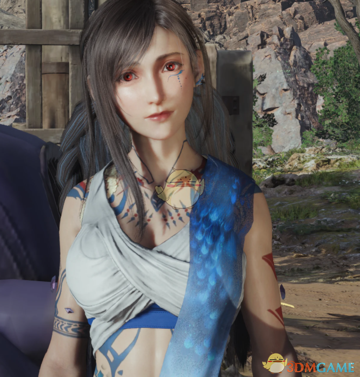 《最终幻想7：重生》蒂法的性感潮汐女神套装MOD