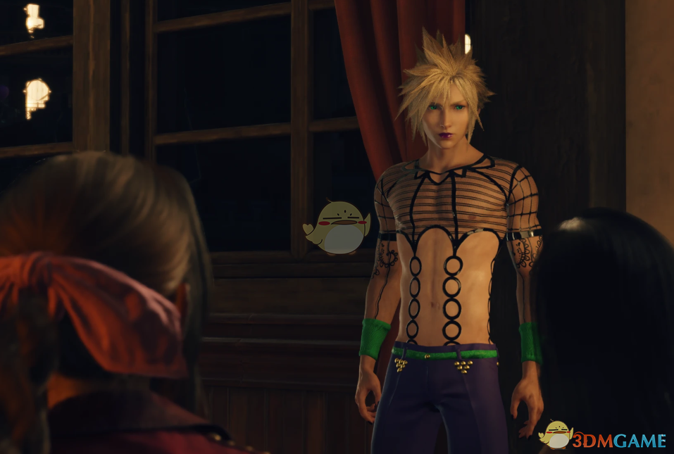 《最终幻想7：重生》克劳德的JOJO迪亚波罗装束MOD