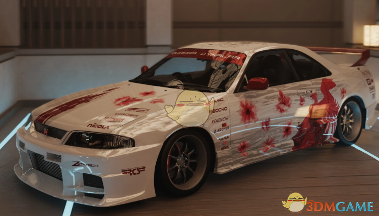 《赛博朋克2077》日产Skyline GTR R33跑车MOD