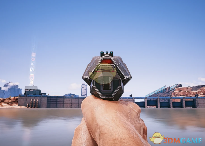 《赛博朋克2077》符文星辰碎片粒子手枪MOD