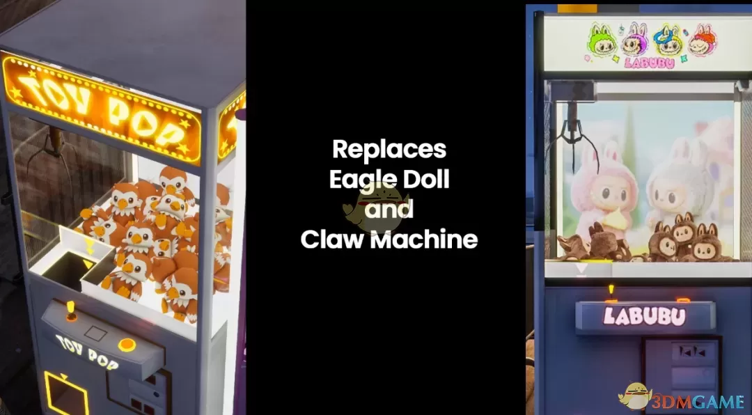 《InZOI》拉布布抓娃娃机MOD