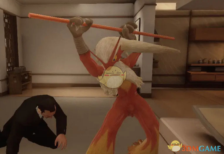 《师父》扮演精灵宝可梦火焰鸡MOD