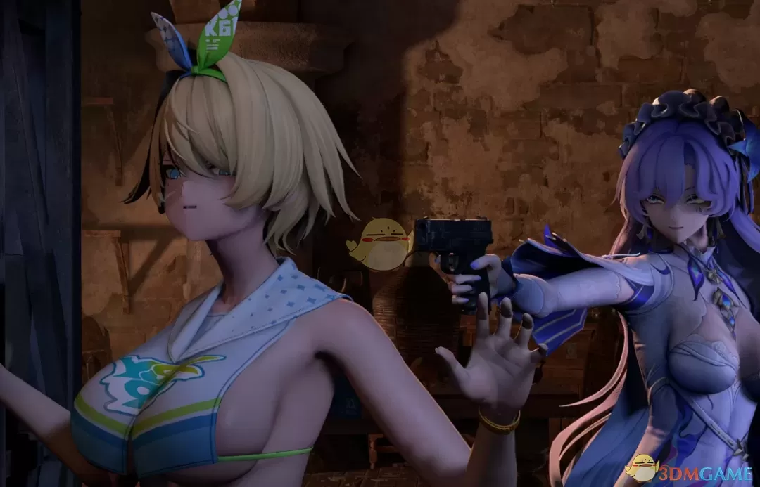 《生化危机4：重制版》少女前线2妮基塔替换里昂MOD