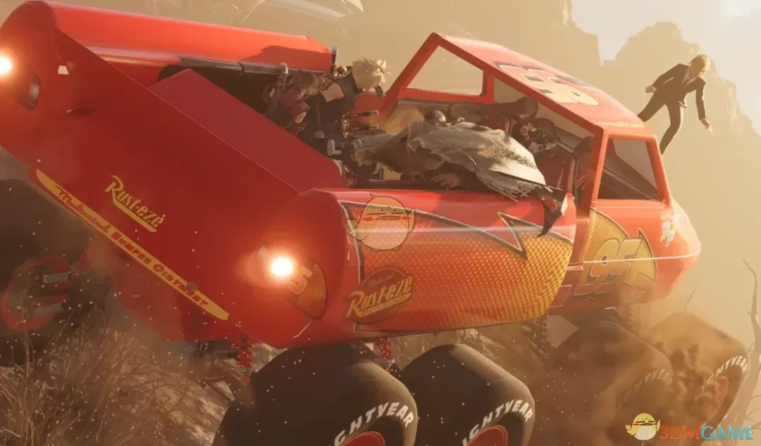 《最终幻想7：重生》闪电麦昆越野车MOD