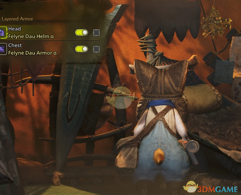 《怪物猎人：荒野》艾露猫的商人服装MOD