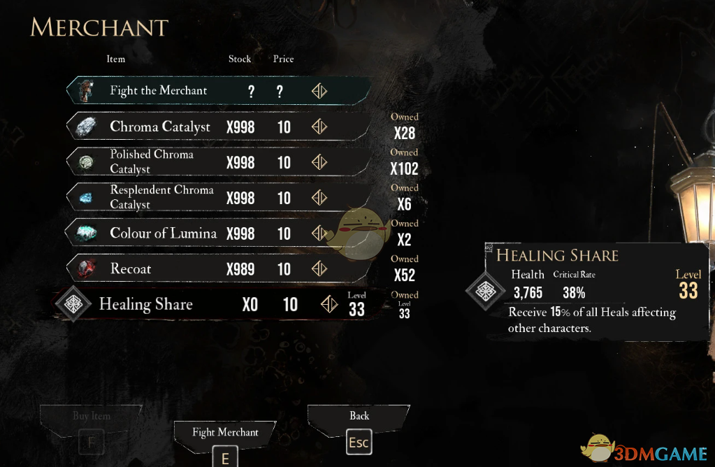 《光与影：33号远征队》慷慨的商人MOD