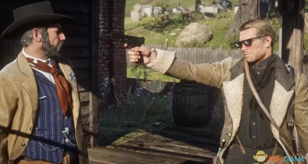 《荒野大镖客2》蒙太奇鬼畜墨镜MOD