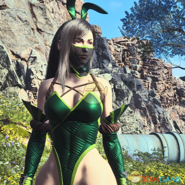 《最终幻想7：重生》蒂法的阿卡丽兔女郎套装MOD