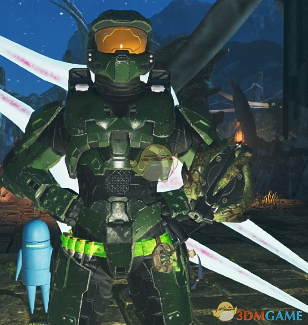 《怪物猎人：荒野》光环士官长外观MOD