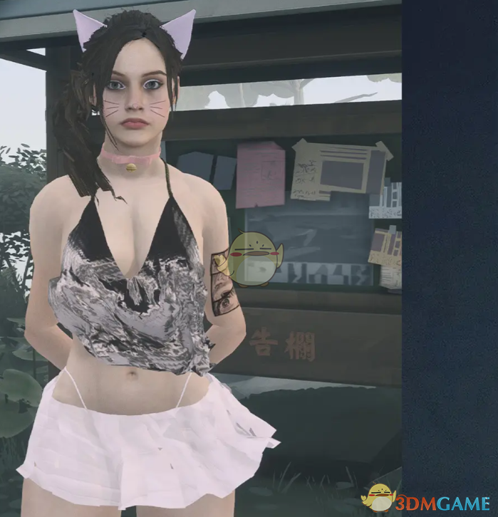 《师父》扮演生化危机猫咪克莱尔MOD